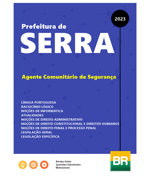 Concurso Guarda Municipal de Serra - Direito Penal 