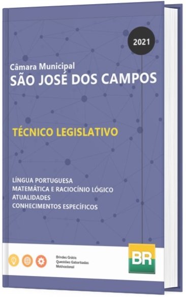 Apostila Câmara de São José dos Campos Técnico Legislativo IMPRESSA