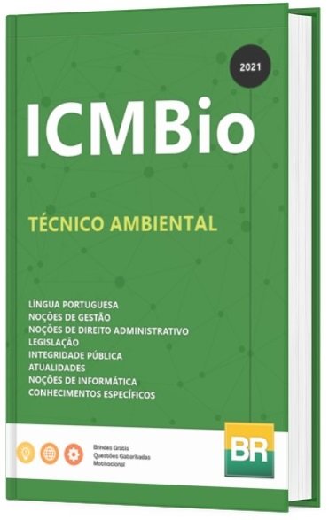 Apostila ICMBio 2021 Técnico Ambiental Impressa