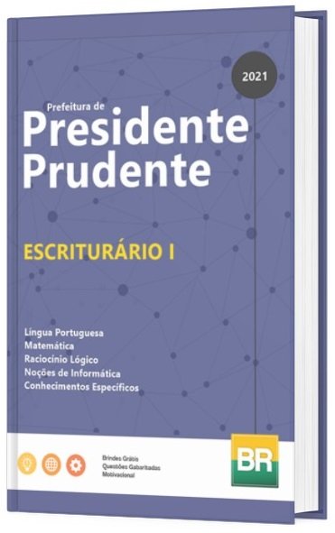 Apostila Presidente Prudente Escriturário 2021 - 2022 IMPRESSA