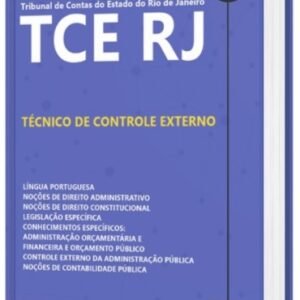 Apostila TCE RJ 2022 Técnico de Controle Externo IMPRESSA