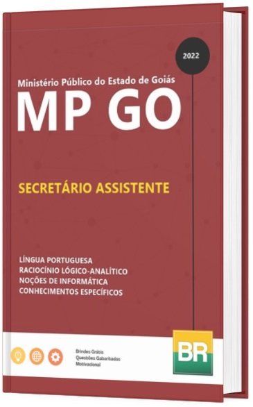 Apostila MP GO 2022 Secretário Assistente IMPRESSA