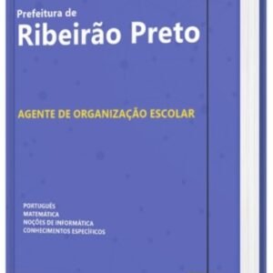 Apostila Ribeirão Preto Agente de Organização Escolar 2022