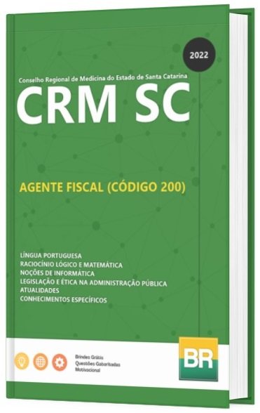 Apostila CRM SC Agente Fiscal 2022 IMPRESSA