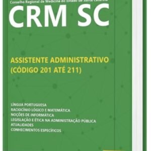Apostila CRM SC Assistente Administrativo 2022 IMPRESSA