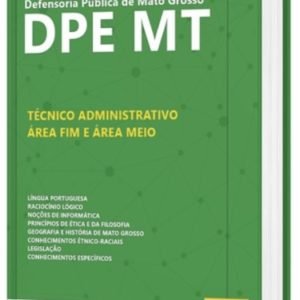 Apostila DPE MT 2022 Técnico Administrativo