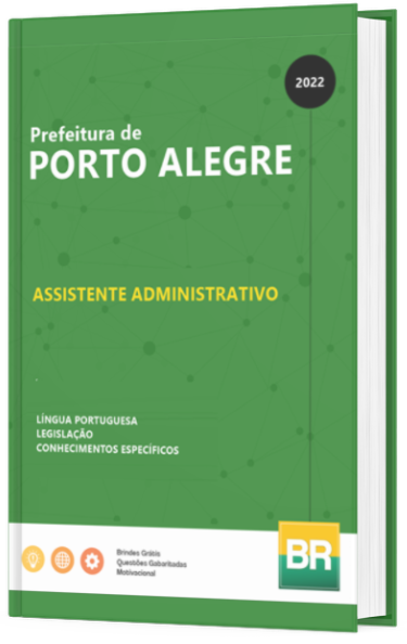 Apostila Prefeitura de Porto Alegre Assistente Administrativo 2022