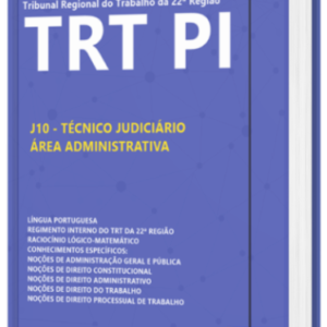 Apostila TRT PI (TRT 22) Técnico Judiciário - Área Administrativa