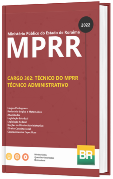 Apostila MP RR 2022 Técnico do MPRR - Técnico Administrativo