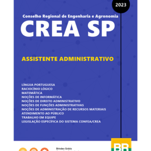 Apostila CREA SP 2023 Assistente Administrativo