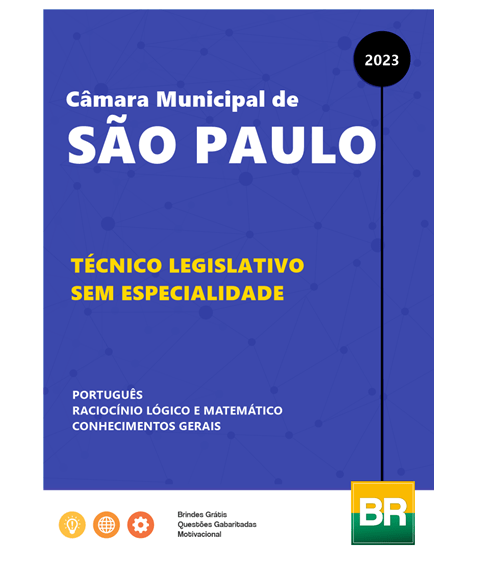 Apostila Câmara de São Paulo - Técnico Legislativo sem especialidade 2023