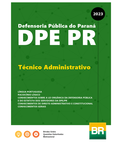 Apostila DPE PR Técnico Administrativo 2023