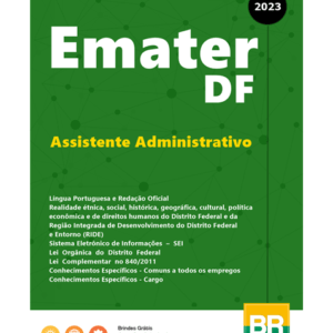 Apostila Emater DF 2023 - Assistente Administrativo