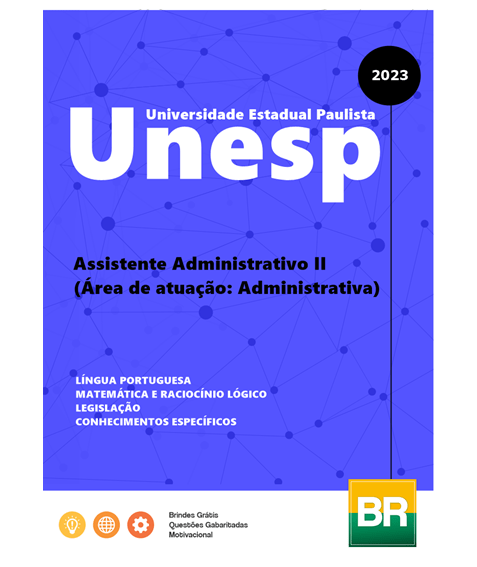 Apostila Unesp 2023 Assistente Administrativo II (Área de atuação Administrativa)