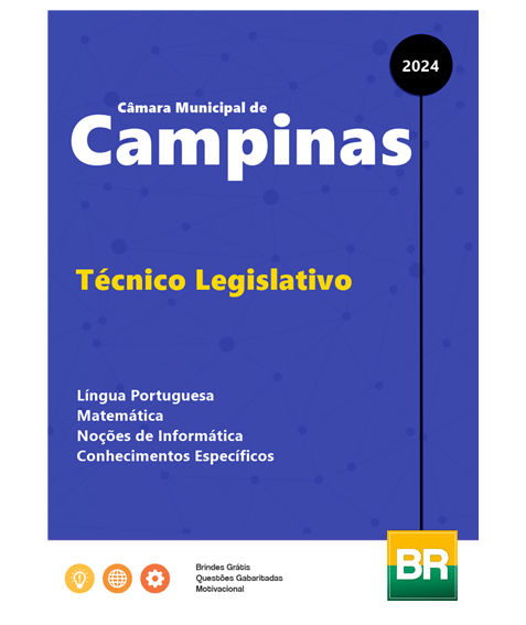 Apostila Câmara de Campinas - Técnico Legislativo 2024