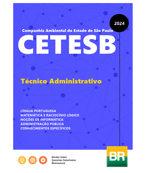 Apostila Cetesb 2024 Técnico Administrativo