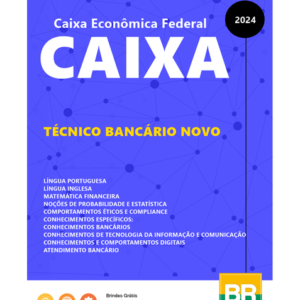 Apostila CAIXA Técnico Bancário Novo 2024