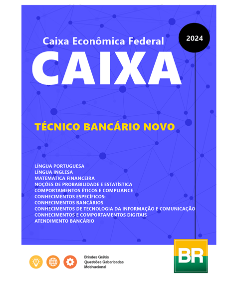 Apostila CAIXA Técnico Bancário Novo 2024
