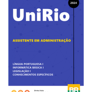 Apostila UniRio 2024 - Assistente em Administrativo