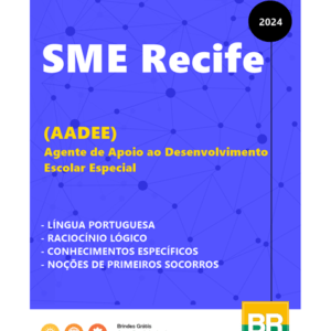 Apostila Recife (AADEE) 2024 - Agente de Apoio ao Desenvolvimento Escolar Especial