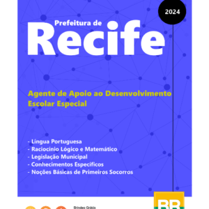 Apostila Recife 2024 - AADEE - Agente de Apoio ao Desenvolvimento Escolar Especial