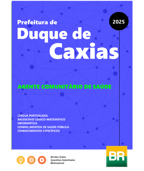 Apostila Duque de Caxias 2025 Agente Comunitário de Saúde