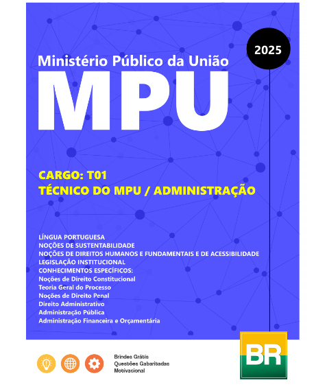 Apostila MPU 2025 Tecnico Administrativo