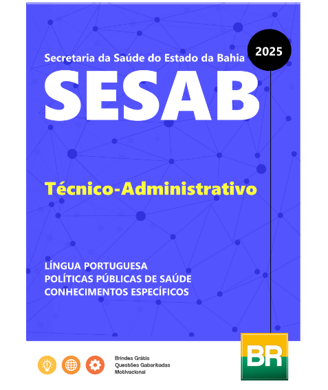 Apostila Sesab 2025 - Técnico Administrativo