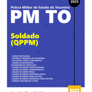 Apostila PM TO 2025 Soldado - Praças