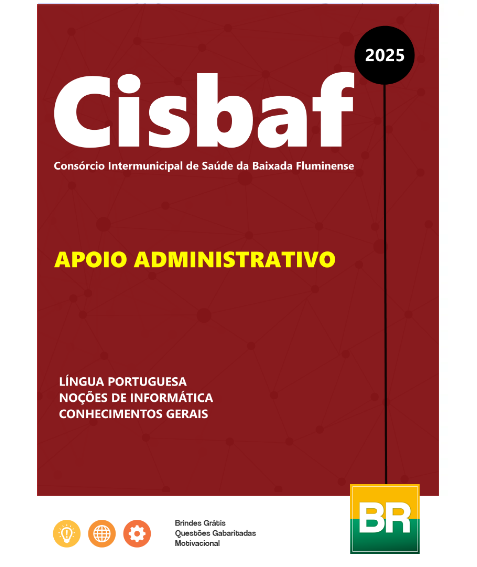 Apostila Cisbaf Apoio Administrativo 2025 gratis