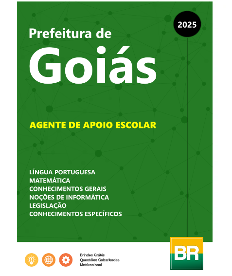 Apostila Prefeitura de Goiás 2025 Agente de Apoio Escolar gratis