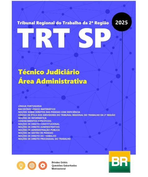 Apostila TRT SP 2025 Tecnico gratis