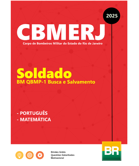 Apostila CBMERJ 2025 Soldado Bombeiros RJ