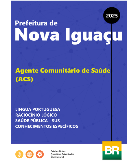 Apostila Agente Comunitário de Saúde - ACS Nova Iguaçu 2025