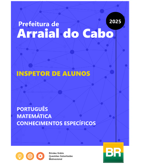 Apostila Arraial do Cabo Inspetor de Alunos 2025