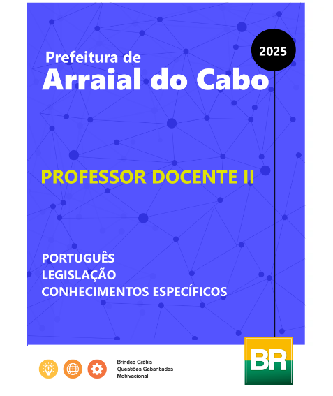 Apostila Arraial do Cabo Professor Docente II 2025