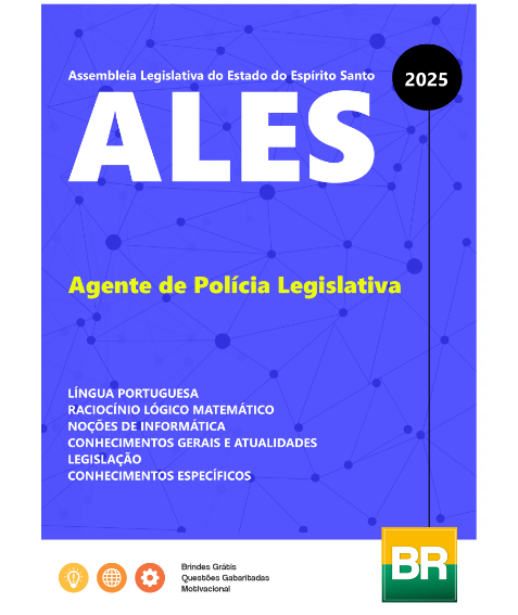 Apostila ALES 2025 Agente de Polícia Legislativa