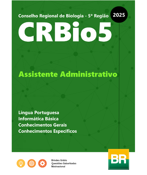 Apostila CRBio - 5ª Região Assistente Administrativo 2025