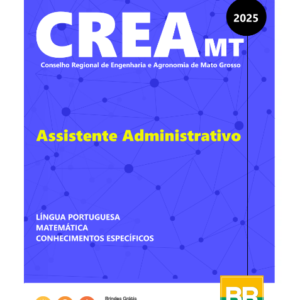 Apostila CREA MT 2025 Assistente Administrativo