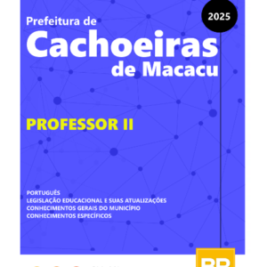 Apostila Cachoeiras de Macacu Professor II 2025