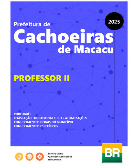 Apostila Cachoeiras de Macacu Professor II 2025
