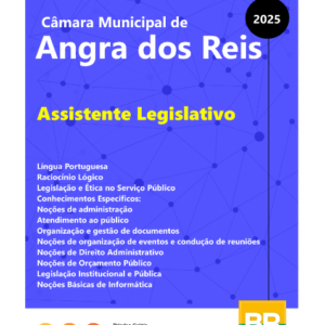 Apostila Câmara de Angra dos Reis Assistente Legislativo 2025