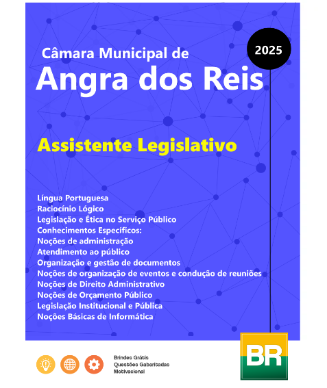 Apostila Câmara de Angra dos Reis Assistente Legislativo 2025