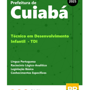 Apostila Cuiabá Técnico em Desenvolvimento Infantil 2025