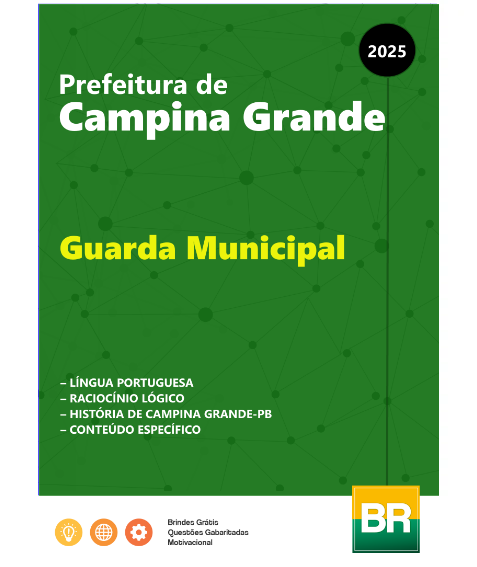 Apostila Guarda Municipal Campina Grande 2025