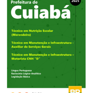 Apostila Prefeitura de Cuiabá 2025 - Nível Médio