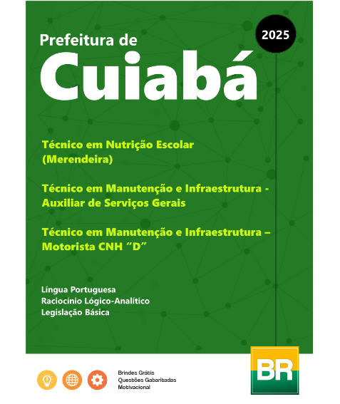 Apostila Prefeitura de Cuiabá 2025 - Nível Médio