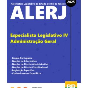 Apostila ALERJ Especialista Legislativo IV - Administração Geral 2025