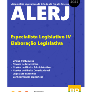 Apostila ALERJ Especialista Legislativo IV - Elaboração Legislativa 2025