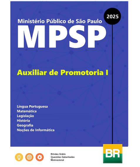 Apostila MP SP Auxiliar de Promotoria I 2025